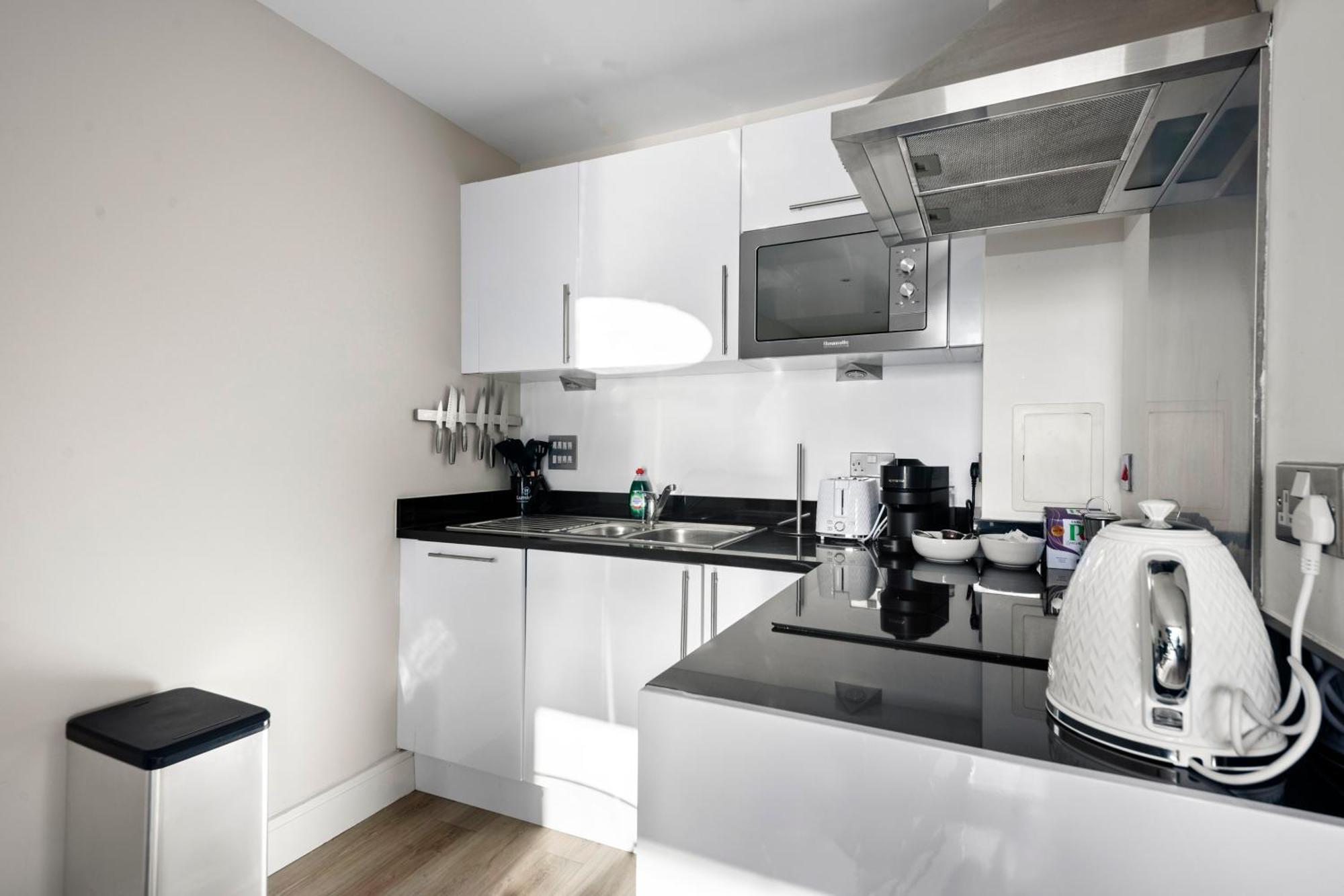 Londwell, Canary Wharf Skyline Balcony Suite London Eksteriør billede