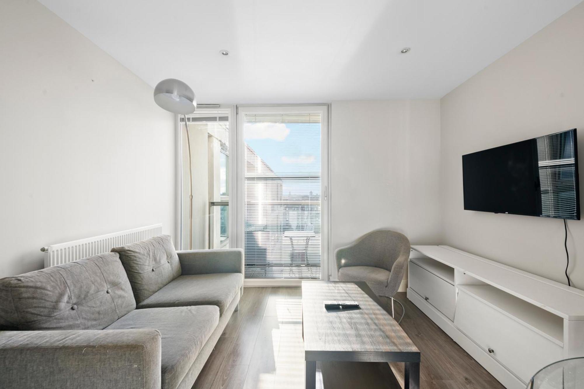 Londwell, Canary Wharf Skyline Balcony Suite London Eksteriør billede